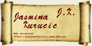 Jasmina Kurucić vizit kartica